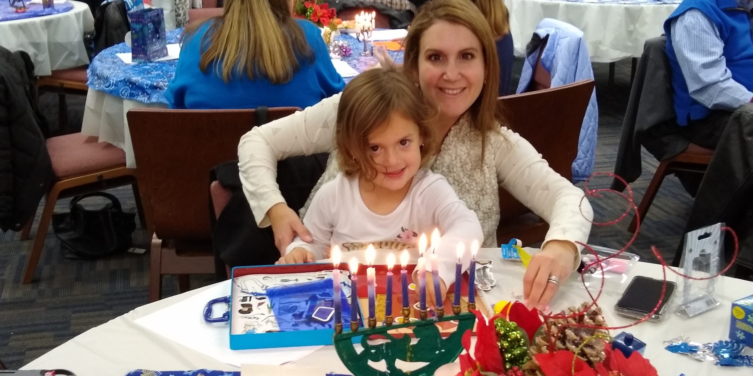 All Smiles Hanukkah and children